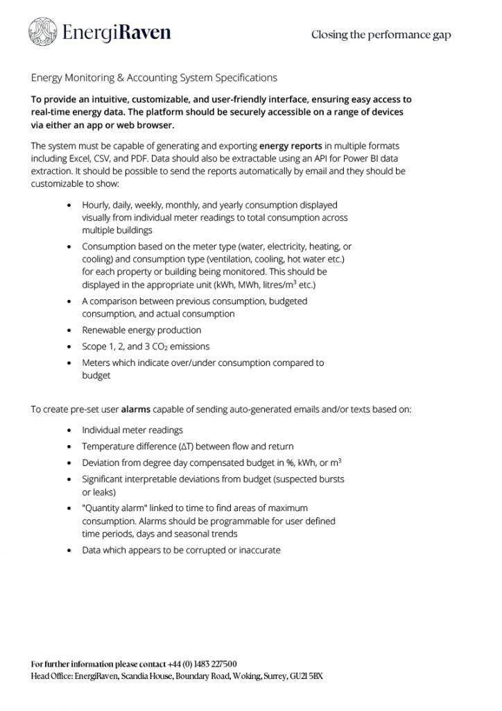 Microsoft Word - EnergiRaven Energy Accounting System Specification