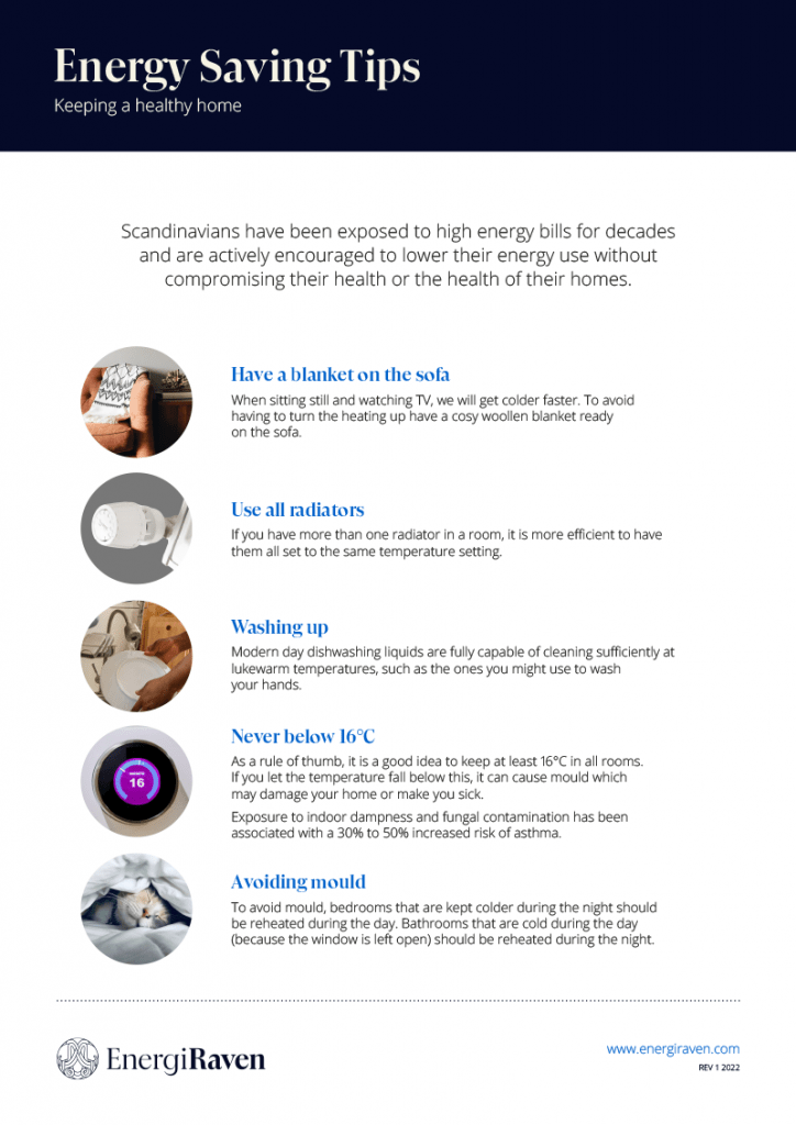 EnergiRaven Energy Saving Tips
